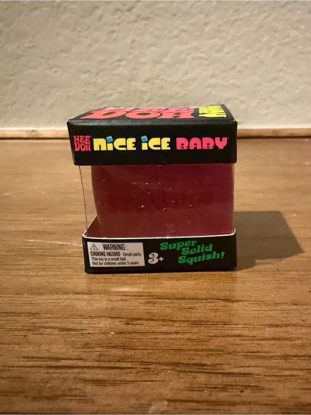 Nee Doh Nice Ice Baby Super Solid Squish - Pink